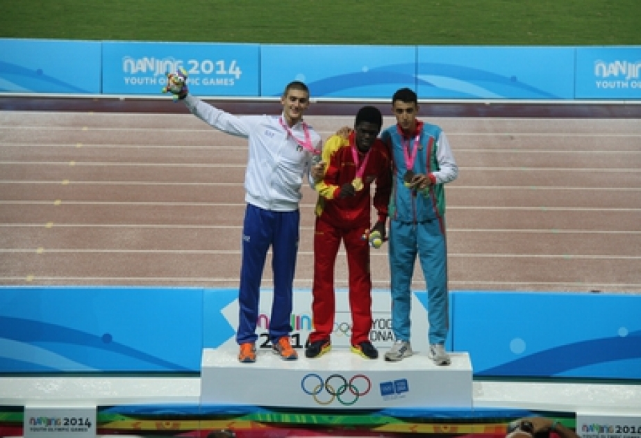 Azerbaijani Babayev wins triple jump bronze at Nanjing Olympics
