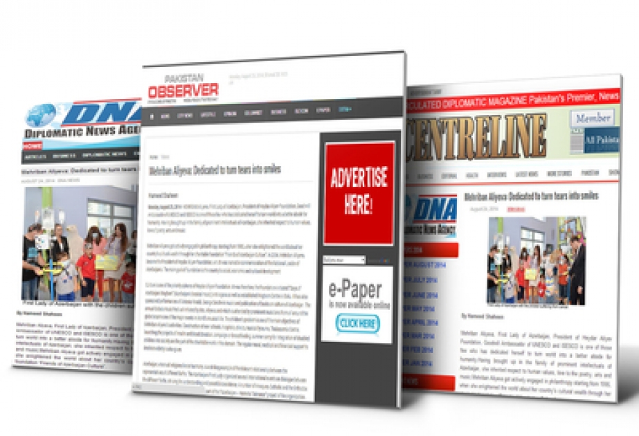 Mehriban Aliyeva: Dedicated to turn tears into smiles