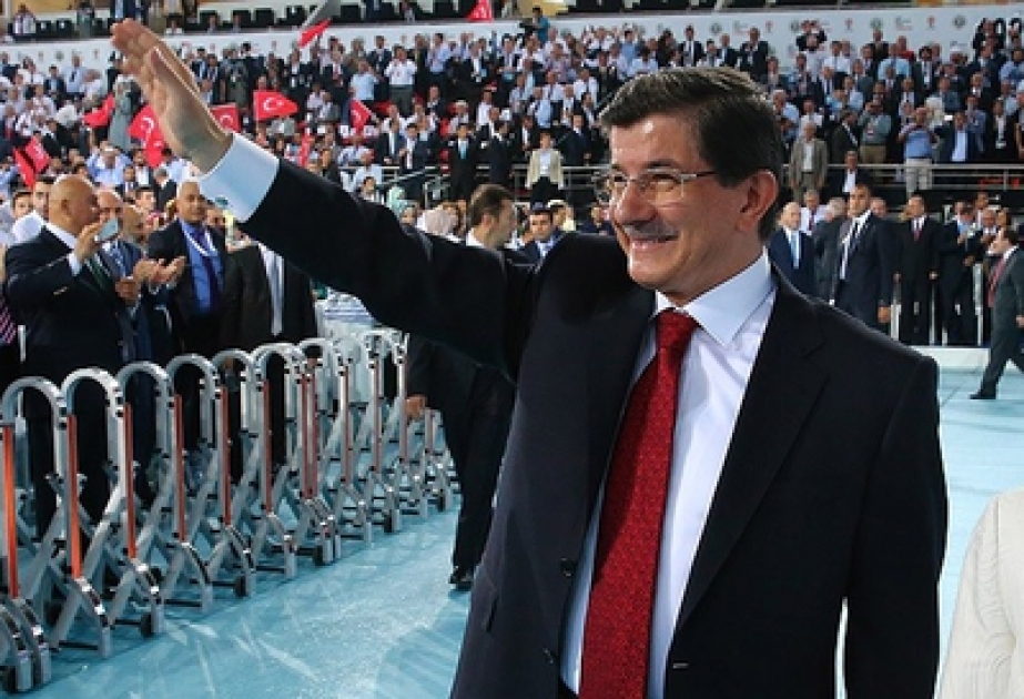 Davutoglu elected leader of Turkey's ruling AKP party