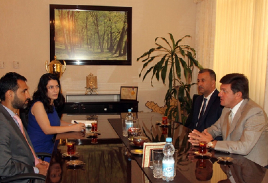 Botschafter von Großbritannien in Aserbaidschan weilte zu Besuch in Gabala