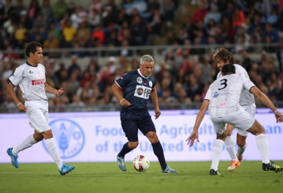 Romada dinlərarası sülhyaratma futbol matçı keçirilib VİDEO