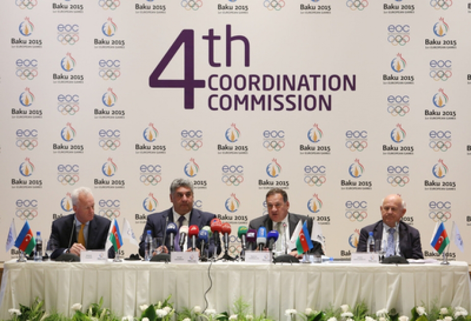 Baku 2015 European Games progress praised by European Olympic Committees Coordination Commission Chairman