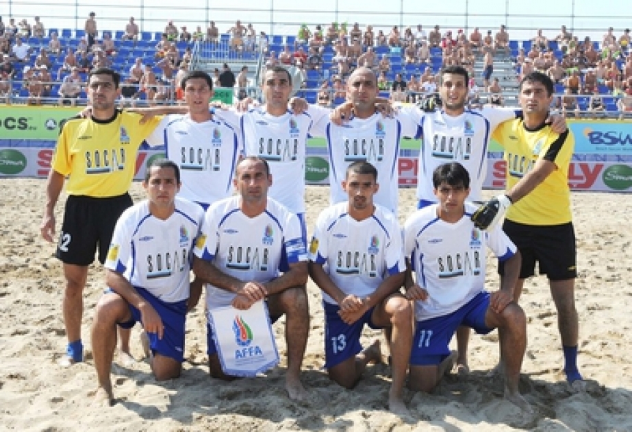 Azerbaijan make successful start to FIFA Beach Soccer World Cup 2015 - Europe Qualifier