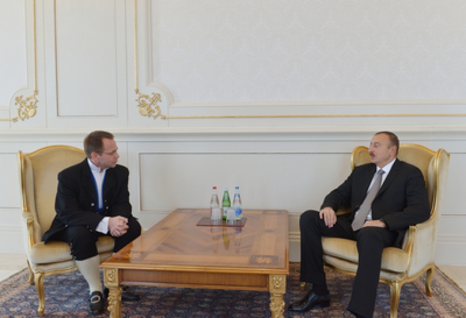 President Ilham Aliyev received the newly-appointed Norwegian Ambassador VIDEO