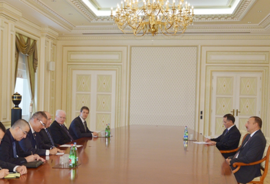 President Ilham Aliyev received a delegation led by the Defence Minister of Israel VIDEO