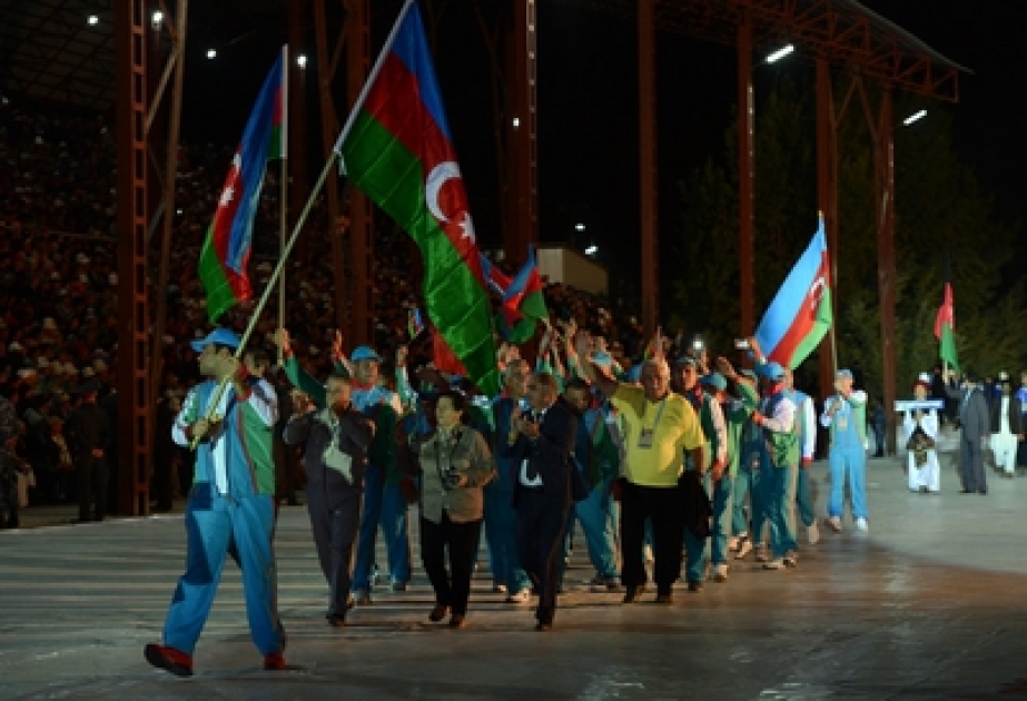 Azerbaijani delegation attends opening ceremony of World Nomad Games in Kyrgyzstan