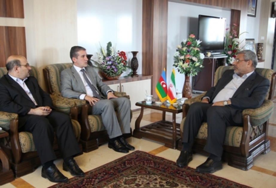 Azerbaijani Consul General in Tabriz meets governor of West Azerbaijan Province of Iran