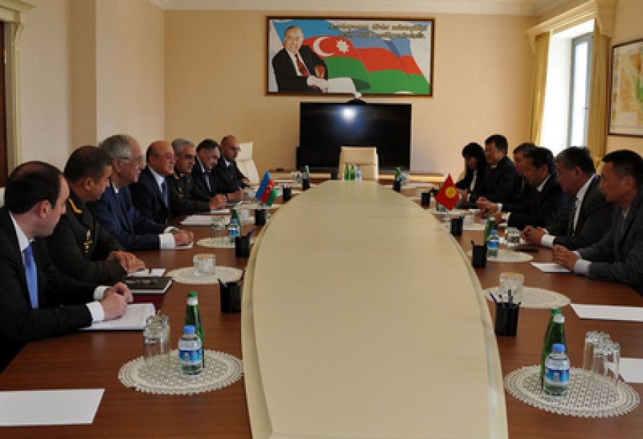 Azerbaijan`s Emergency Situations Minister meets Kyrgyz Deputy Premier