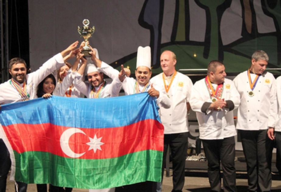 Азербайджанские кулинары завоевали кубок международного кулинарного чемпионата