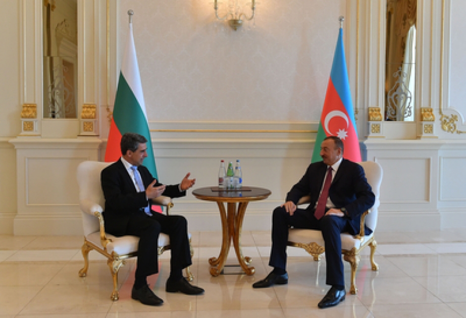 Entretien en tête-à-tête du président Ilham Aliyev et de son homologue bulgare Rosen Plevneliev VIDEO