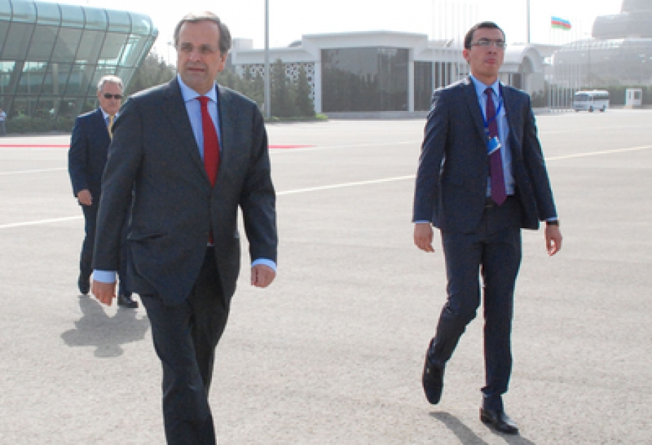 Fin de la visite en Azerbaïdjan du Premier ministre grec Antonis Samaras 
