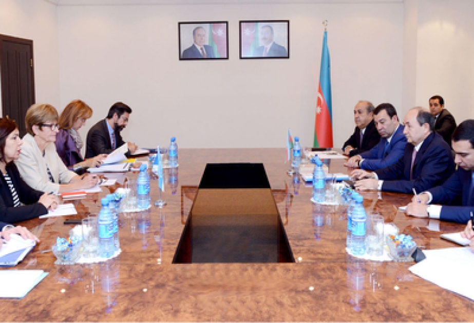 Azerbaijan`s Minister of Justice meets President of PACE