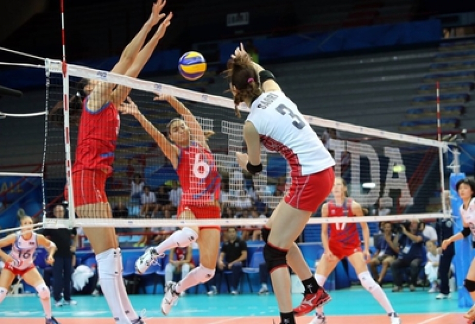 Championnat du monde de volley-ball féminin 2014 : L’équipe d’Azerbaïdjan débute bien