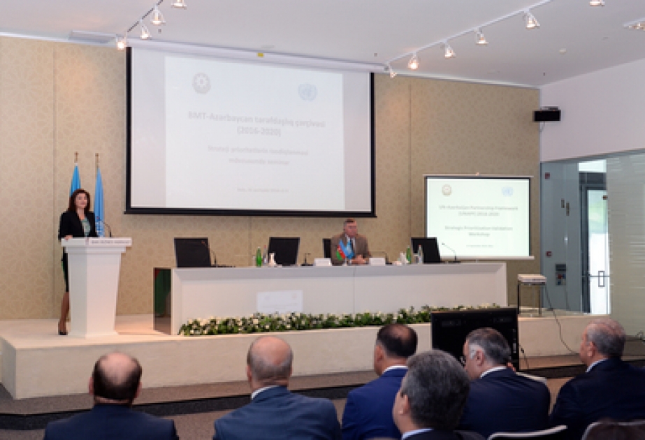 مناقشة وثيقة إطارية للشراكة بين أذربيجان ومنظمة الأمم المتحدة لخمسة أعوام قادمة