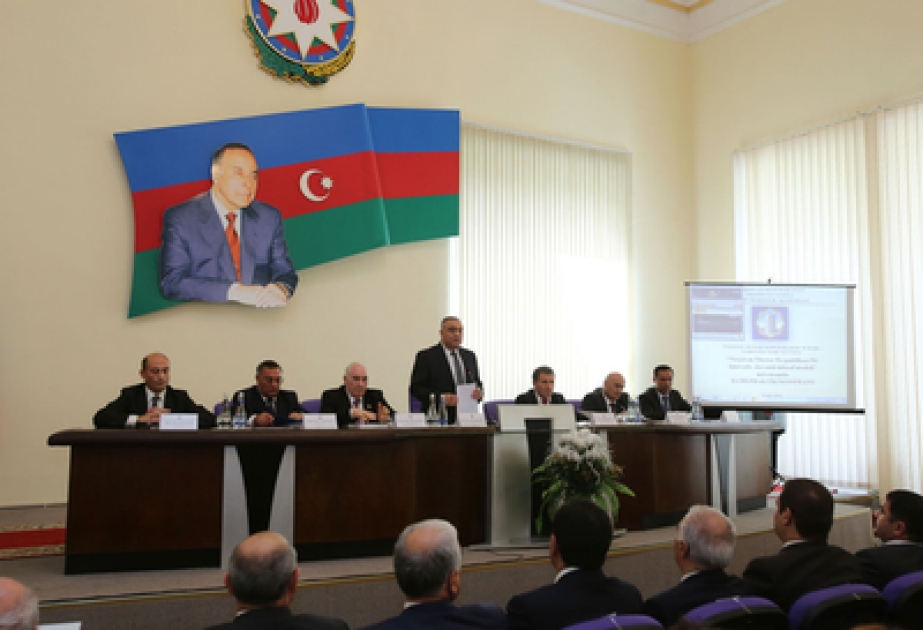 Naxçıvan Muxtar Respublikasının 90 illiyi ilə bağlı elmi-praktiki konfrans keçirilib
