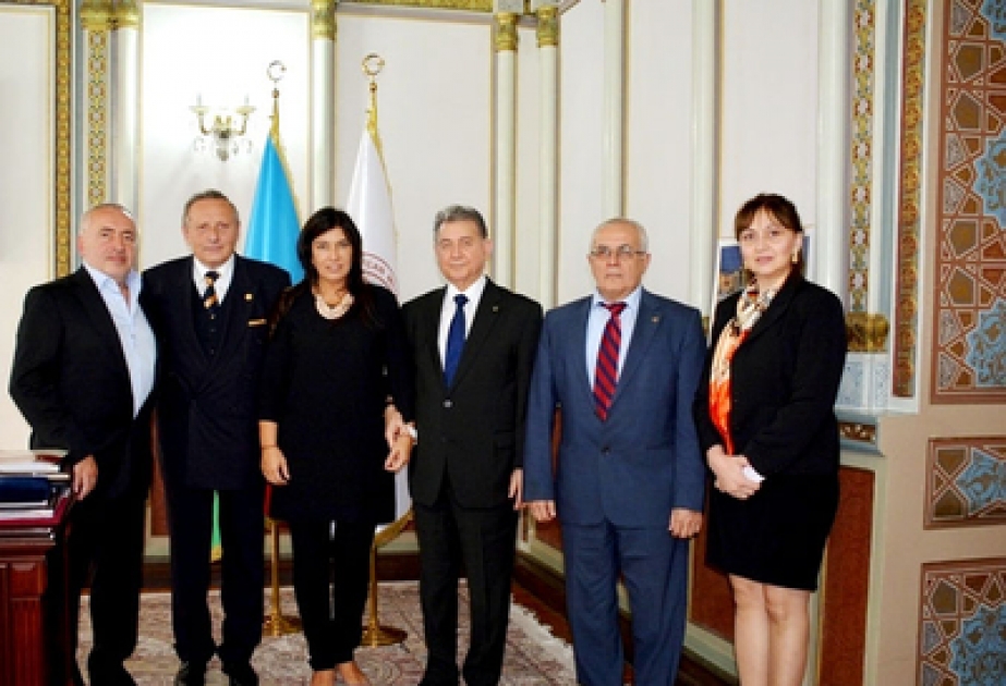 В Президиуме НАНА состоялась встреча с президентом Академии наук Болгарии