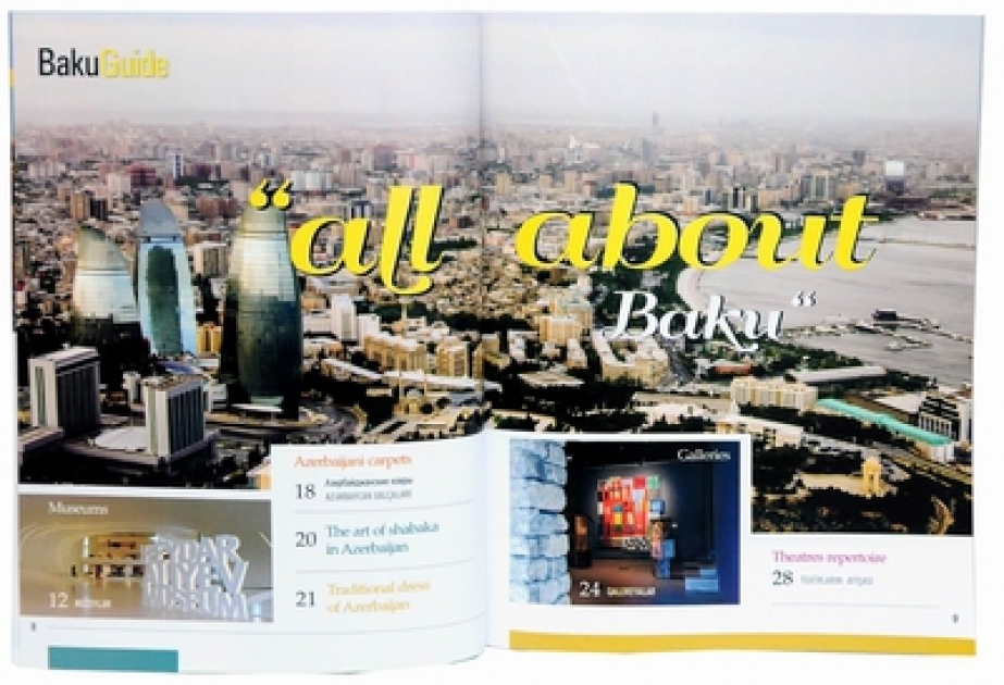 “Baku Guide” bələdçi kataloqunun oktyabr nömrəsi çapdan çıxıb