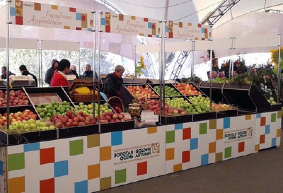 Azerbaijani products demonstrated at Russian agricultural exhibition Golden Autumn 2014