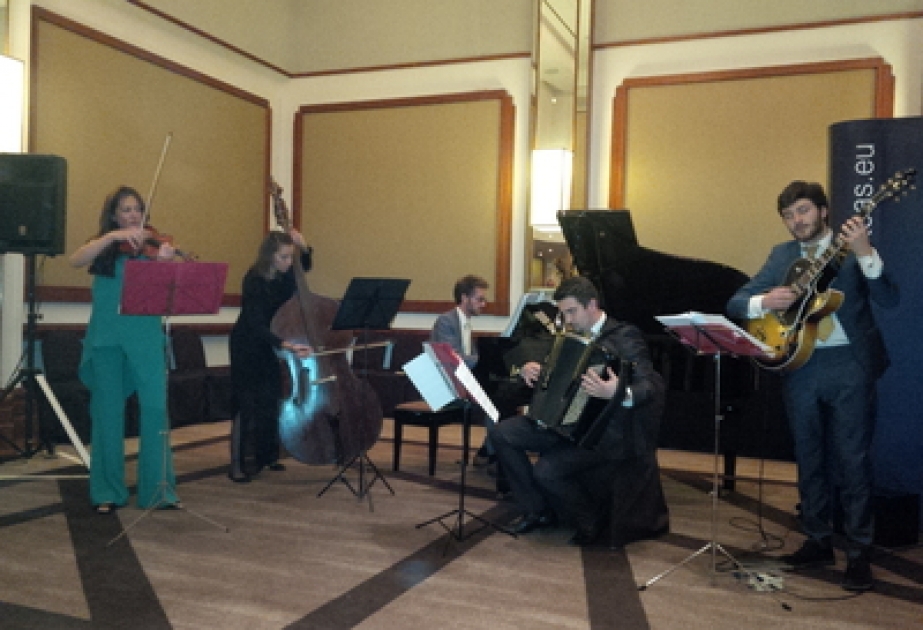 TEAS jazz reception attracts an appreciative LibDem audience