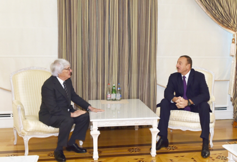 President Ilham Aliyev received the CEO of Formula One Group VIDEO