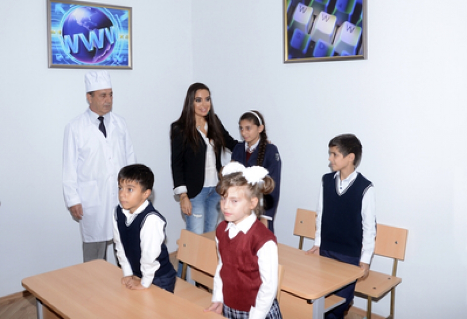 Children treated at somatic sanatorium No 6 receive presents from Heydar Aliyev Foundation