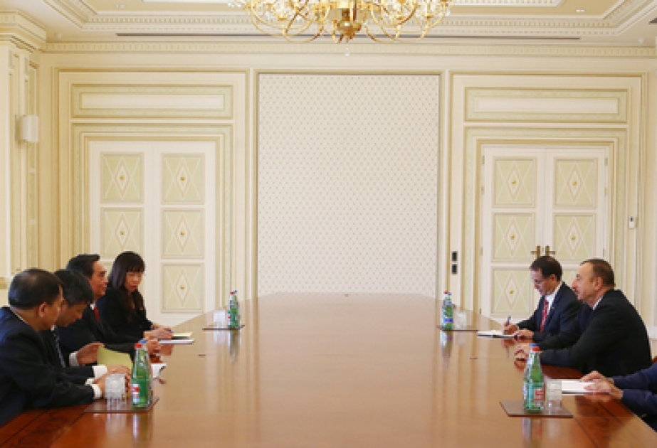 President Ilham Aliyev received a delegation led by member of the Political Bureau of the Communist Party of Vietnam, permanent member of the Secretariat of the Central Committee Communist Party Le Hong Anh VIDEO