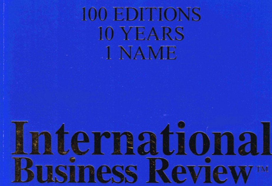 “İnternational Business Review” jurnalı Azərbaycanın iqtisadi inkişafı ilə bağlı müsahibədən parçalar təqdim edib