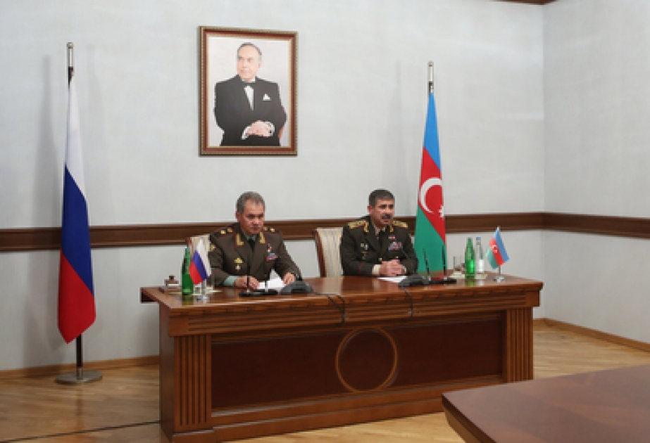 بحث التعاون في بحر الخزر بين القوات البحرية الأذربيجانية والروسية