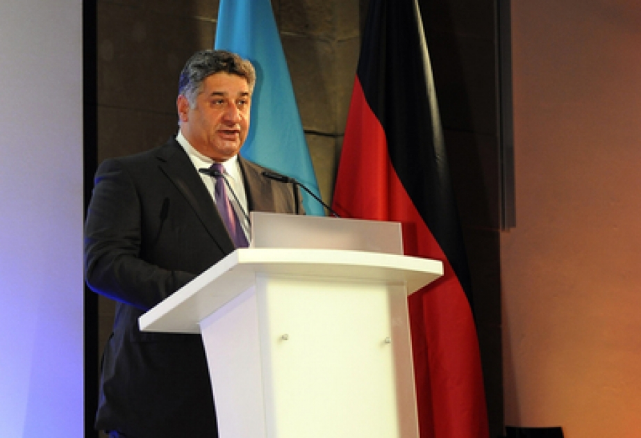 La cérémonie de présentation des premiers Jeux Européens de Bakou 2015 a été organisée par la Fondation Heydar Aliyev à Berlin
