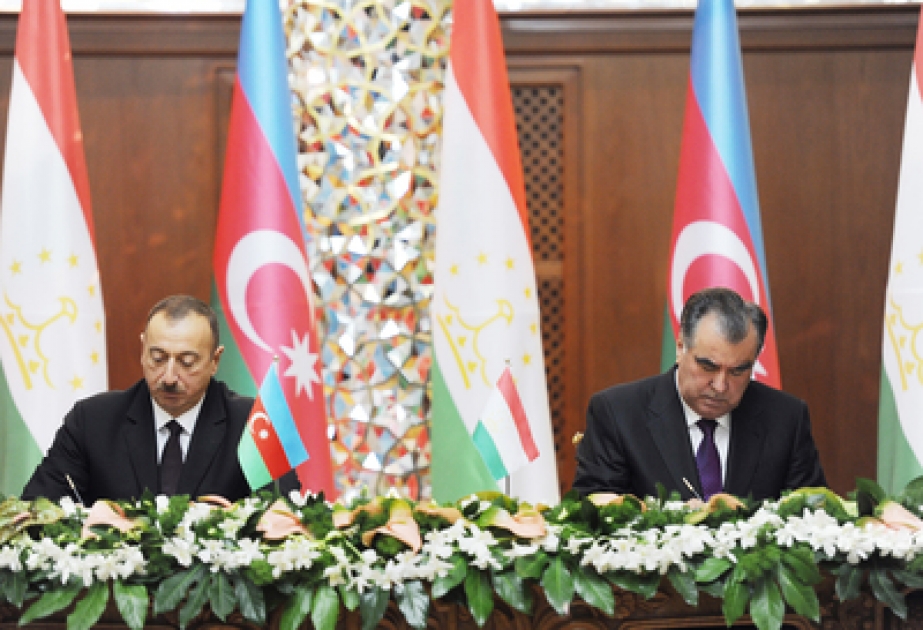 Azerbaijan-Tajikistan documents were signed VIDEO