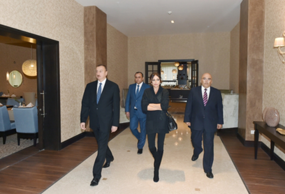 President Ilham Aliyev attended the opening of “Qarabağ SPA and Resort” hotel complex VIDEO