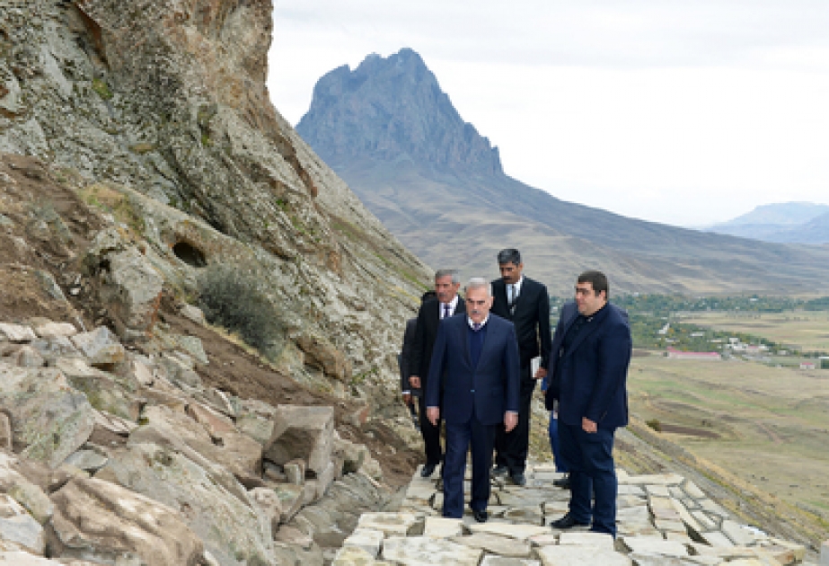 “Əlincəqala” tarixi abidəsində bərpa işləri aparılır