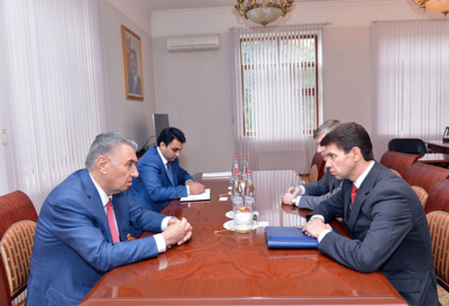 Azerbaijani Deputy Premier meets Ukrainian Ambassador