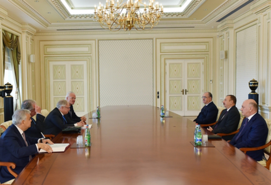 President Ilham Aliyev received the President of the European Court of Human Rights VIDEO