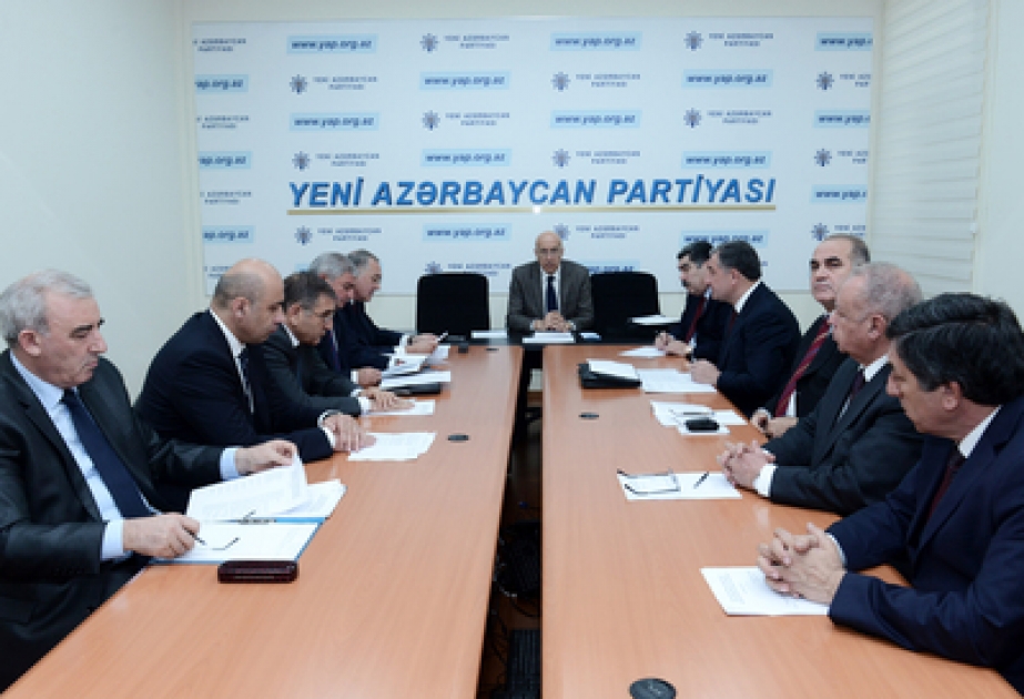 Партия «Ени Азербайджан» серьезно готовится к муниципальным выборам