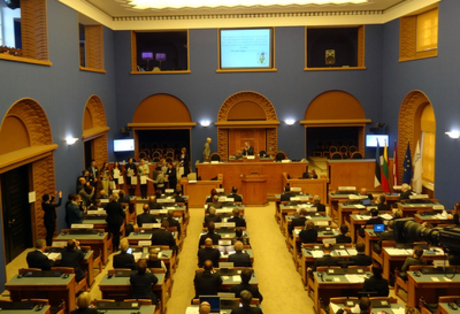 Deputatlarımız Baltik Assambleyasının sessiyasında iştirak ediblər
