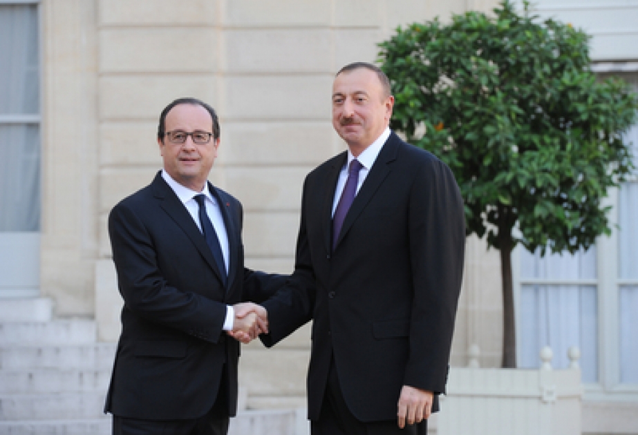 A working visit of President of Azerbaijan Ilham Aliyev to FrancePresident of Azerbaijan Ilham Aliyev met with President of France François Hollande VIDEO