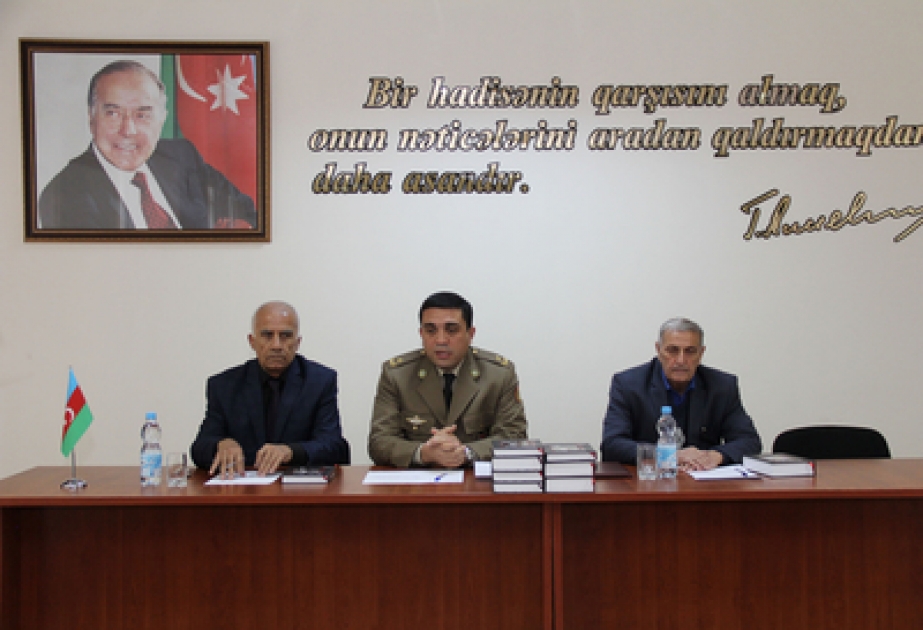 Qəbələdə Elmira Axundovanın “Heydər Əliyev:Şəxsiyyət və zaman” çoxcildli kitablarının təqdimatı