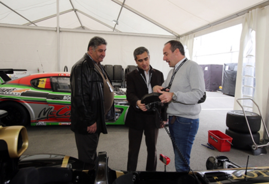 Jugend-und Sportminister inspiziert Vorbereitungen zum Finale der “Baku World Challenge” aus der Blancpain Sprint Series