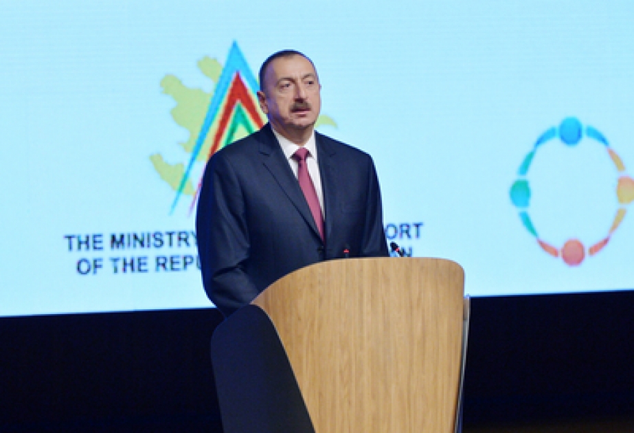 President Ilham Aliyev attended the official opening of the First Global Forum on Youth Policies VIDEO