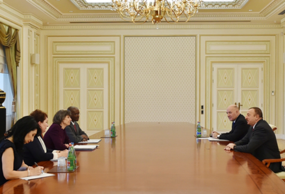 Le président azerbaïdjanais Ilham Aliyev reçoit une délégation conduite par la vice-présidente de la Banque mondiale VIDEO
