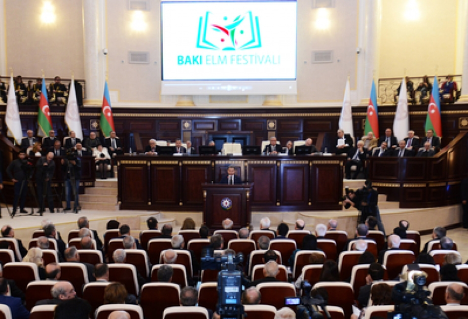“Bakı Elm Festivalı–2014” öz işinə başlayıb VİDEO