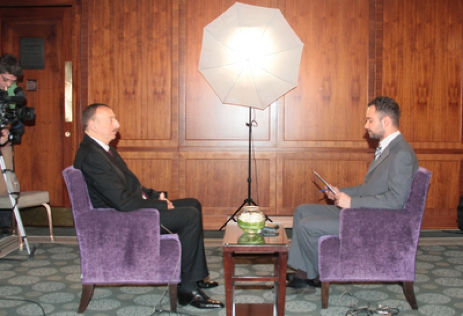 Le président azerbaïdjanais Ilham Aliyev a accordé une interview à la Télévision nationale de la Hongrie VIDEO
