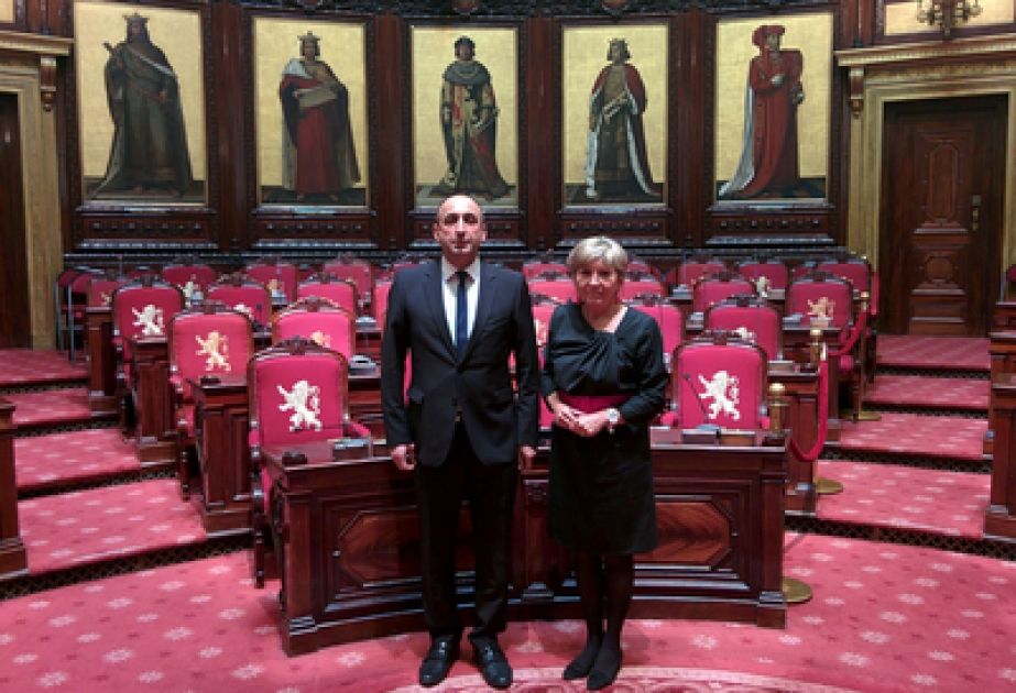 Belçikalı senator Dağlıq Qarabağ münaqişəsi haqqında məlumatlandırılıb