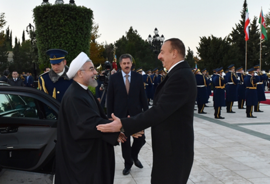 La cérémonie d’accueil officiel de M. Hassan Rohani, président de la République islamique d’Iran VIDEO