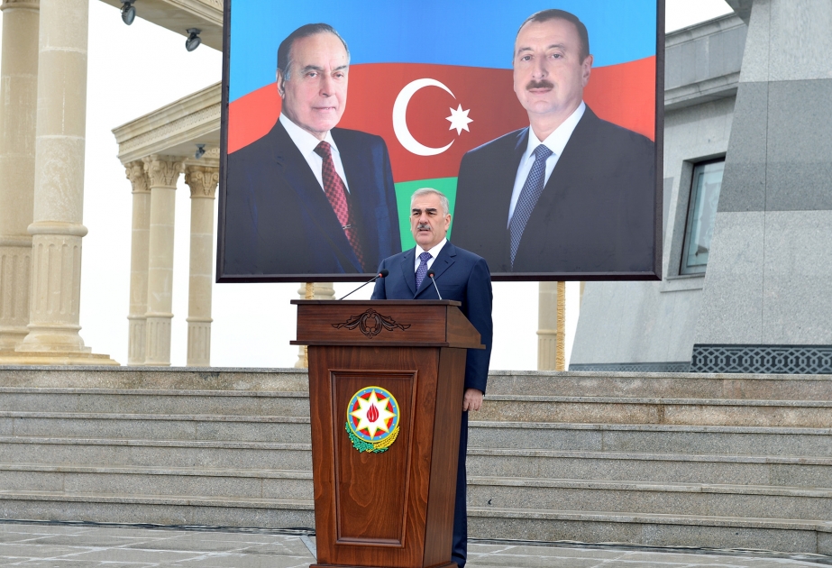 Naxçıvan şəhərində Dövlət Bayrağı Meydanı və Muzeyi yaradılıb