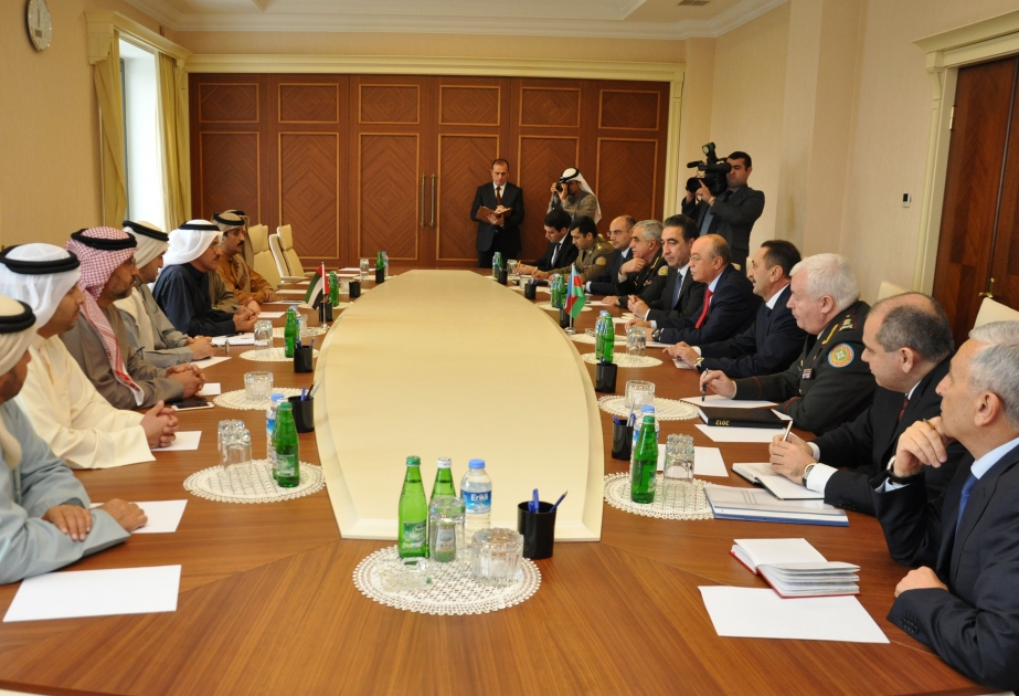 بحث التعاون في مجال الطوارئ بين أذربيجان و دولة الإمارات العربية المتحدة