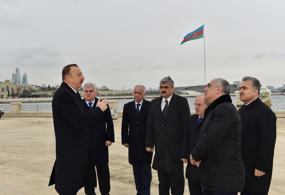 President Ilham Aliyev reviewed the preparatory work for the first European Games VIDEO