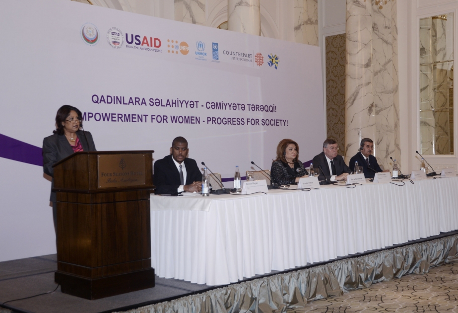 “Power to women, progress to the society” conference starts in Baku