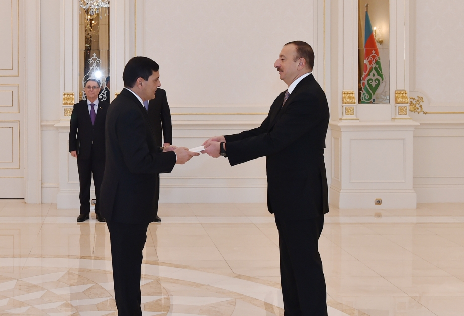 伊利哈姆·阿利耶夫总统接见马尔他驻阿塞拜疆新任大使